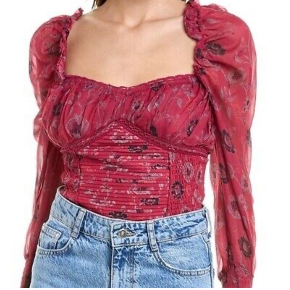 Free People intimately Brunch Date Bodysuit